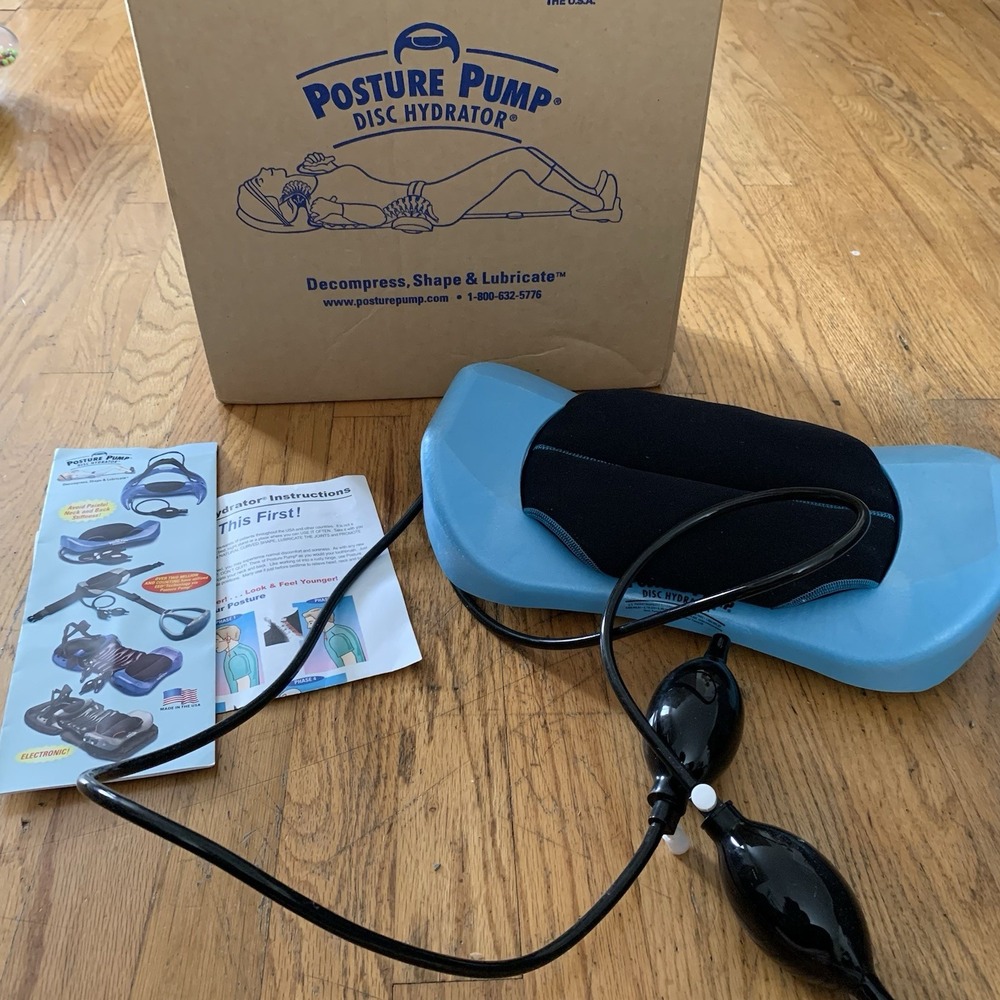 POSTURE PUMP Relief for Low Back Elliptical Back Rocker™ DISC HYDRATOR